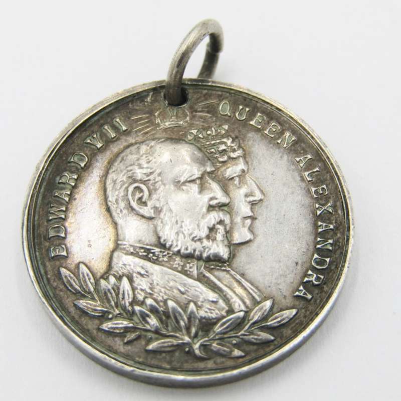 1902 Coronation of Edward 7 medallion