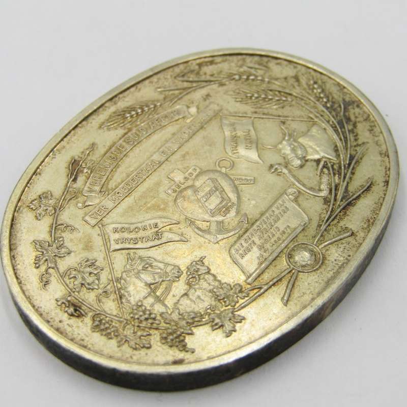 Sterling silver medallion - 39,7g Genootskap van regte Afrikaans