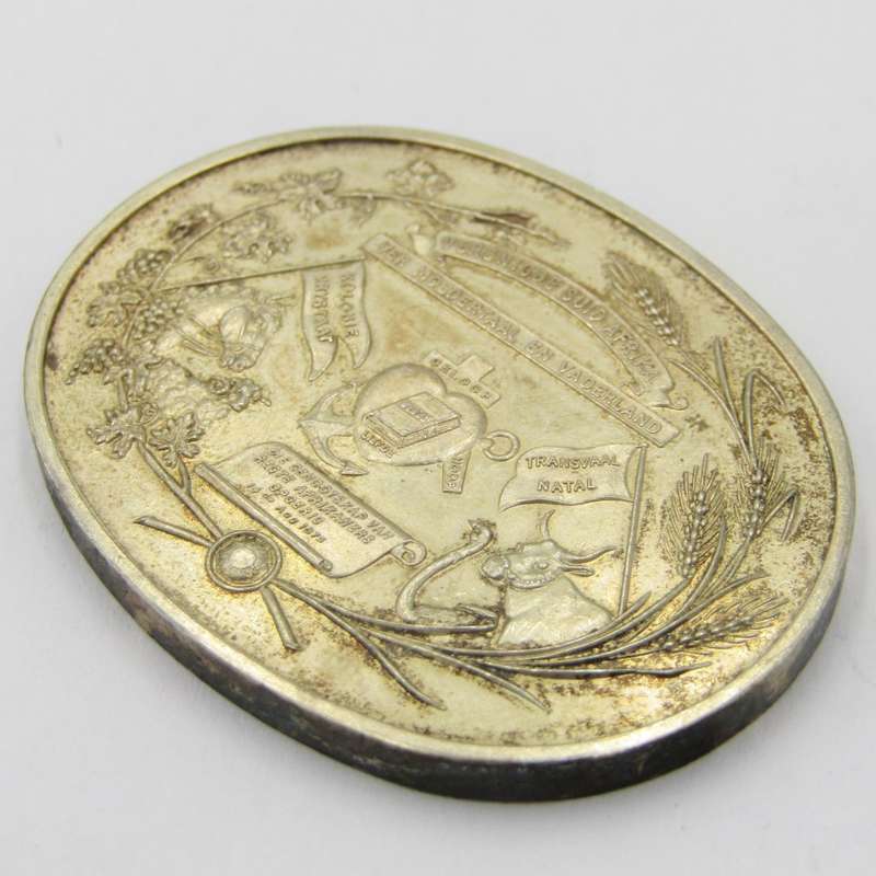 Sterling silver medallion - 39,7g Genootskap van regte Afrikaans