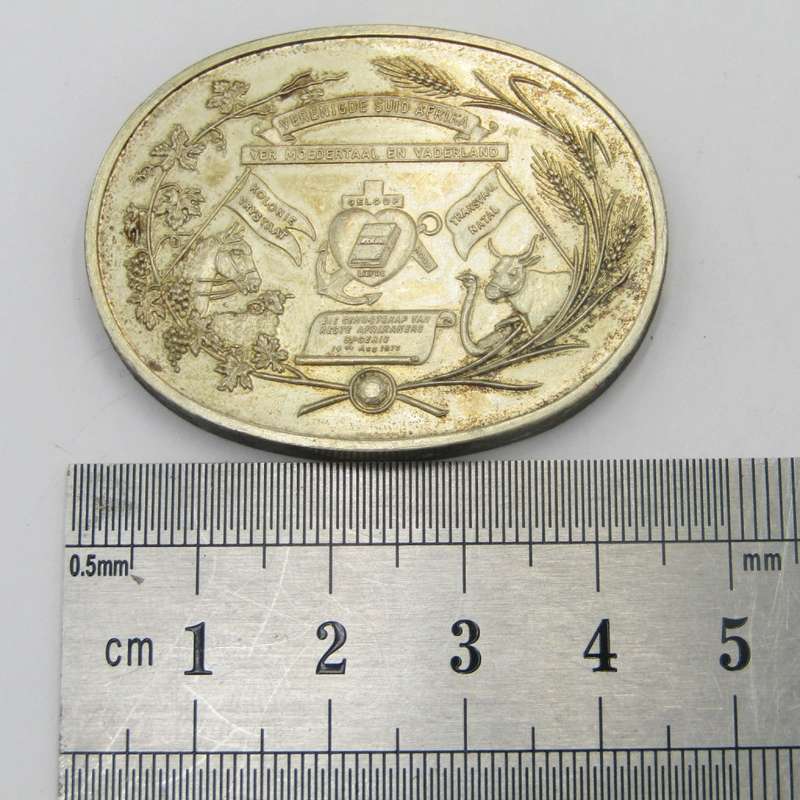 Sterling silver medallion - 39,7g Genootskap van regte Afrikaans