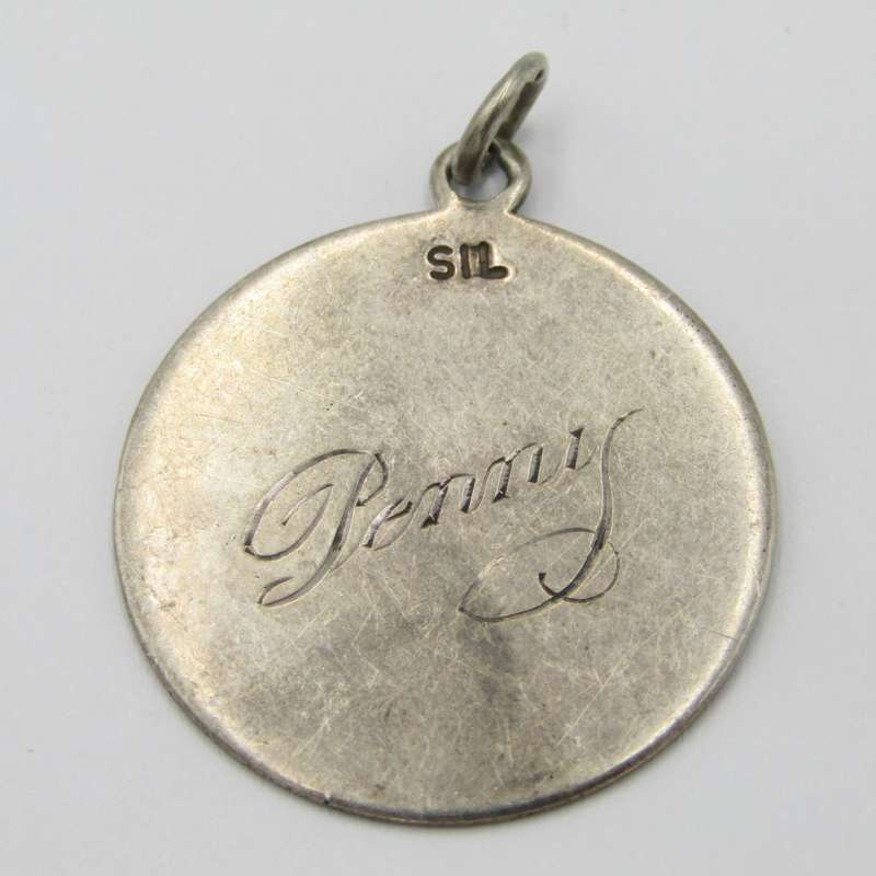 Onthou julle vir Chris en Penny - Sterling silver medallion