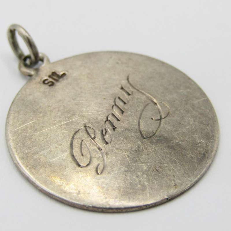 Onthou julle vir Chris en Penny - Sterling silver medallion