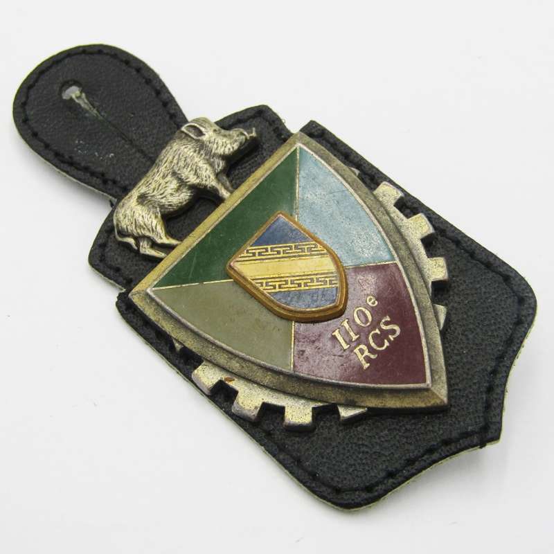 110th Regiment Command and Support insignia French Belgian