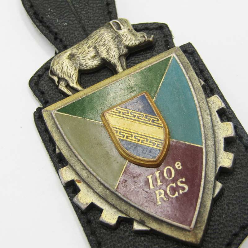 110th Regiment Command and Support insignia French Belgian