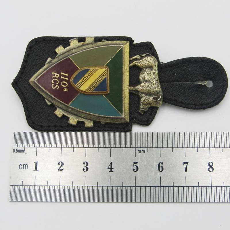 110th Regiment Command and Support insignia French Belgian