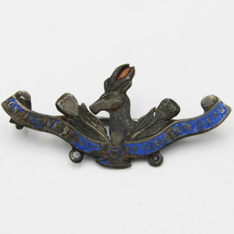 Unusual South Africa on Active Service pin badge - clasp broken