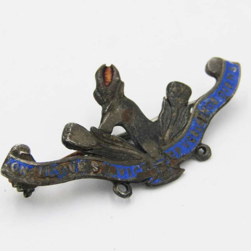 Unusual South Africa on Active Service pin badge - clasp broken
