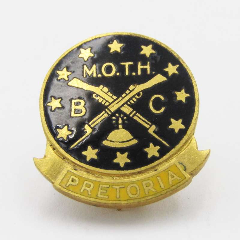 Moth club Pretoria Pin badge