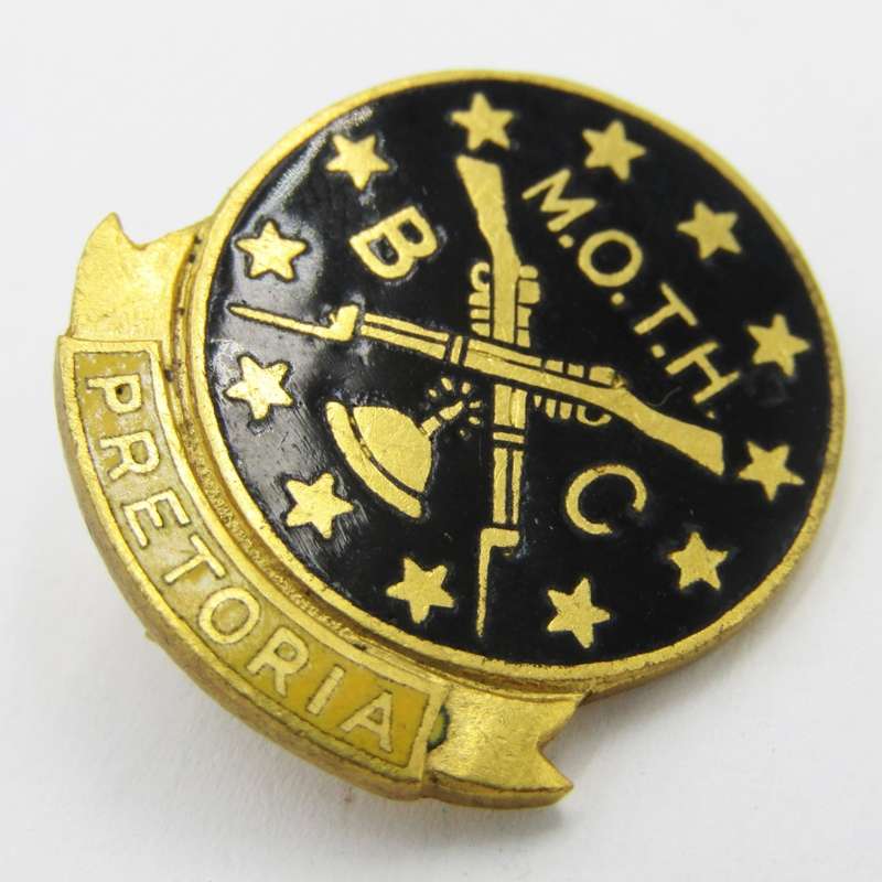 Moth club Pretoria Pin badge