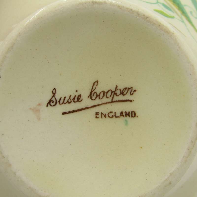 Susie Cooper porcelain tea trio