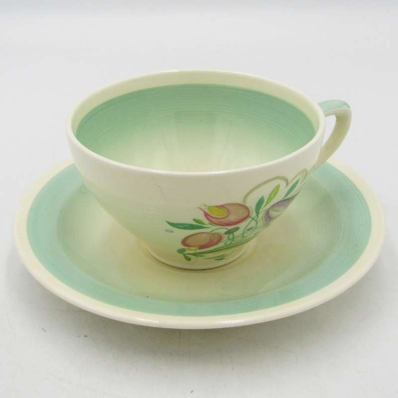 Susie Cooper porcelain tea duo