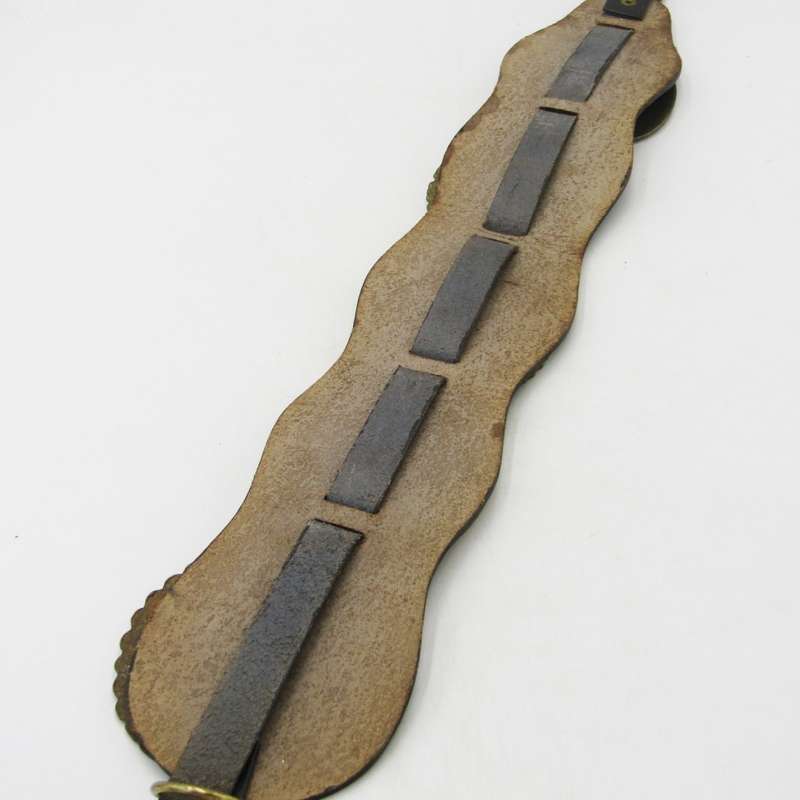 Lot of 5 Horse brasses on leather strap