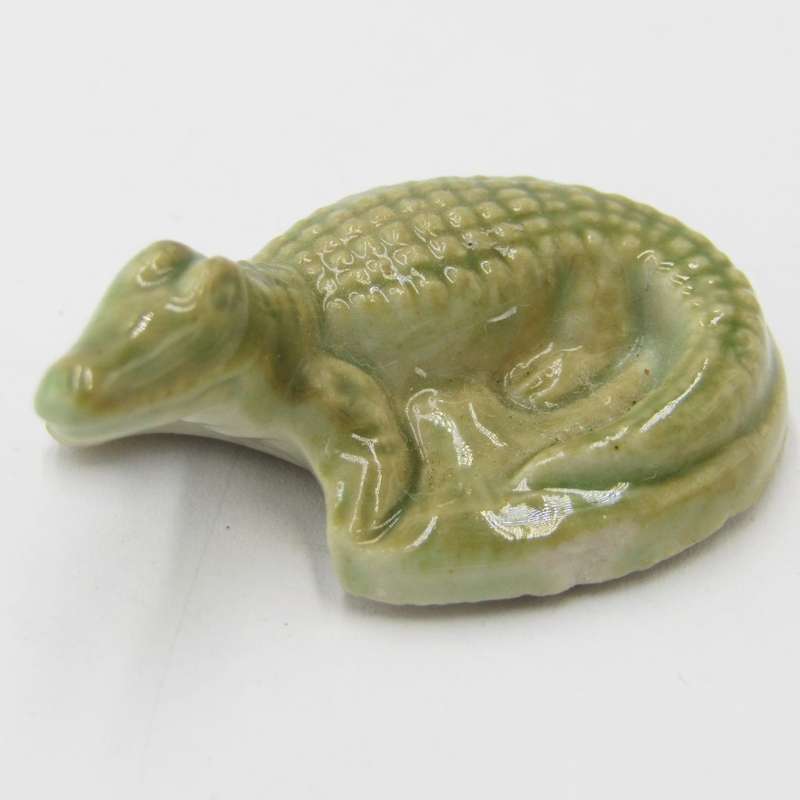 Vintage Wade Whimsies crocodile figurine