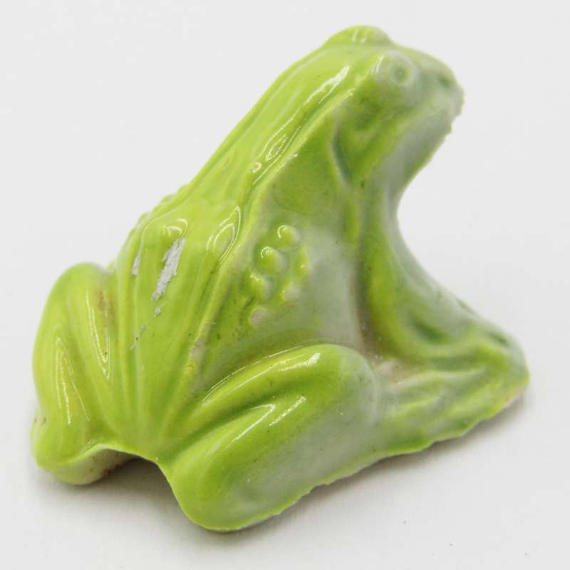 Vintage Wade Whimsies frog figurine