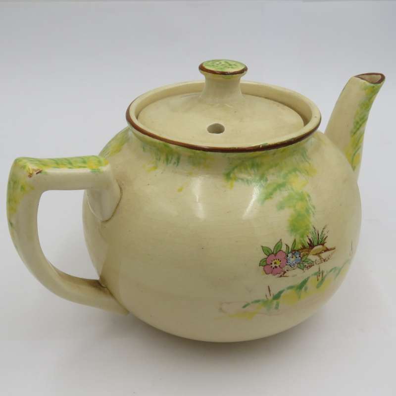 Vintage Arthurwood 5 piece tea set - teapot, milk jug and sugar bowl