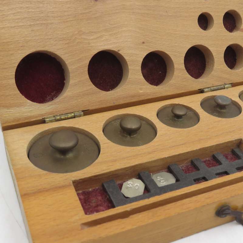 Set of balance scale weights - some missing