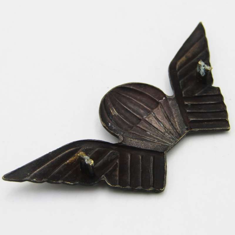 Rhodesian Selous Scouts Para wing badge - not numbered - unsure if authentic - lugs broken