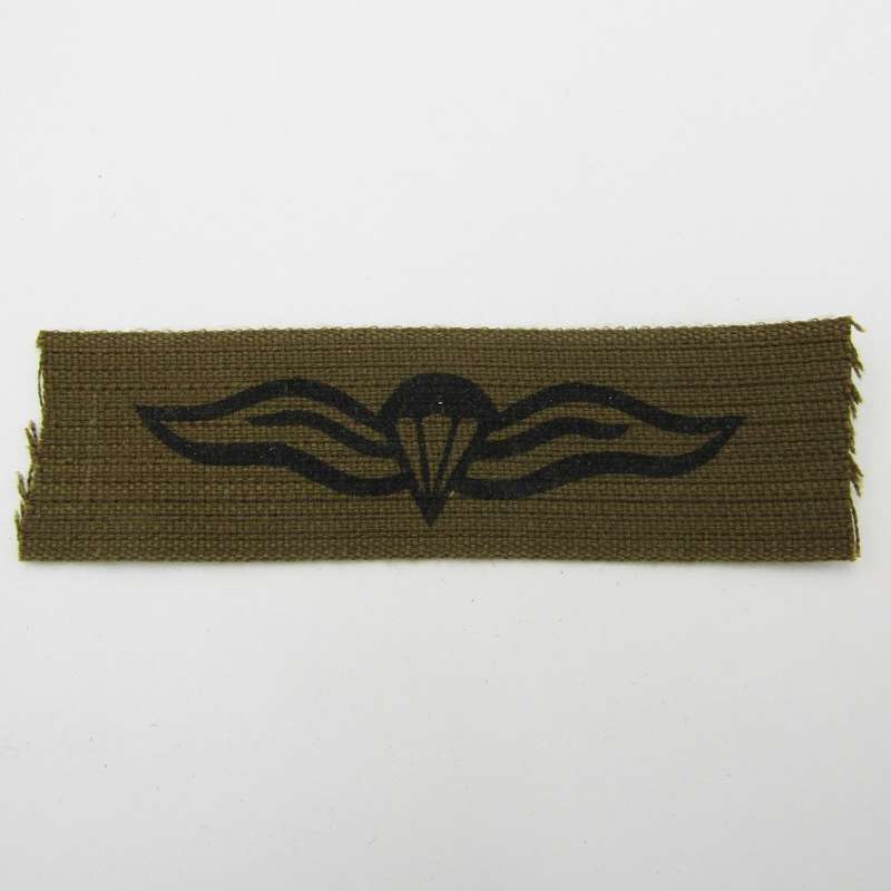 SA Army Parachute cloth wing - field dress