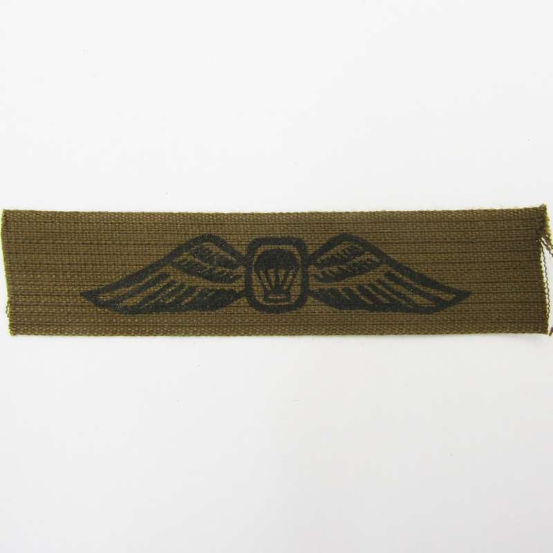 SA Army Parachute Instructor cloth wing
