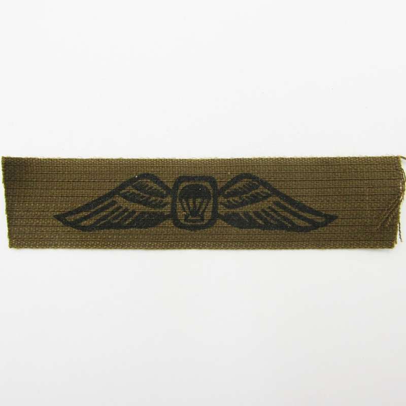 SA Army Parachute Instructor cloth wing