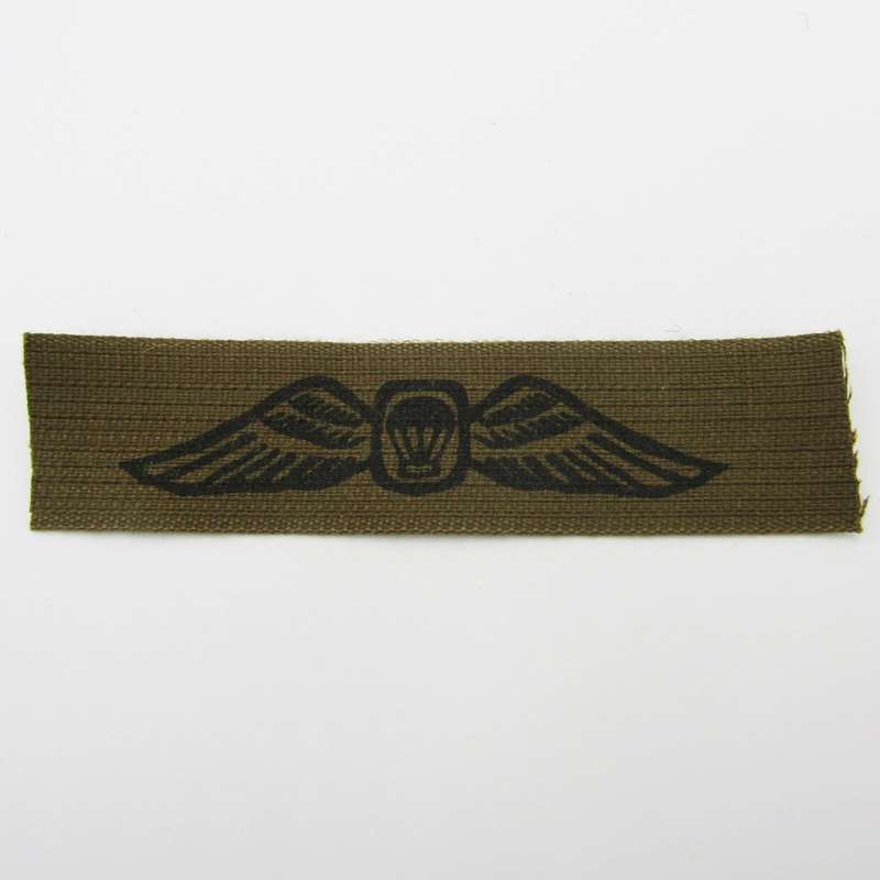 SA Army Parachute Instructor cloth wing