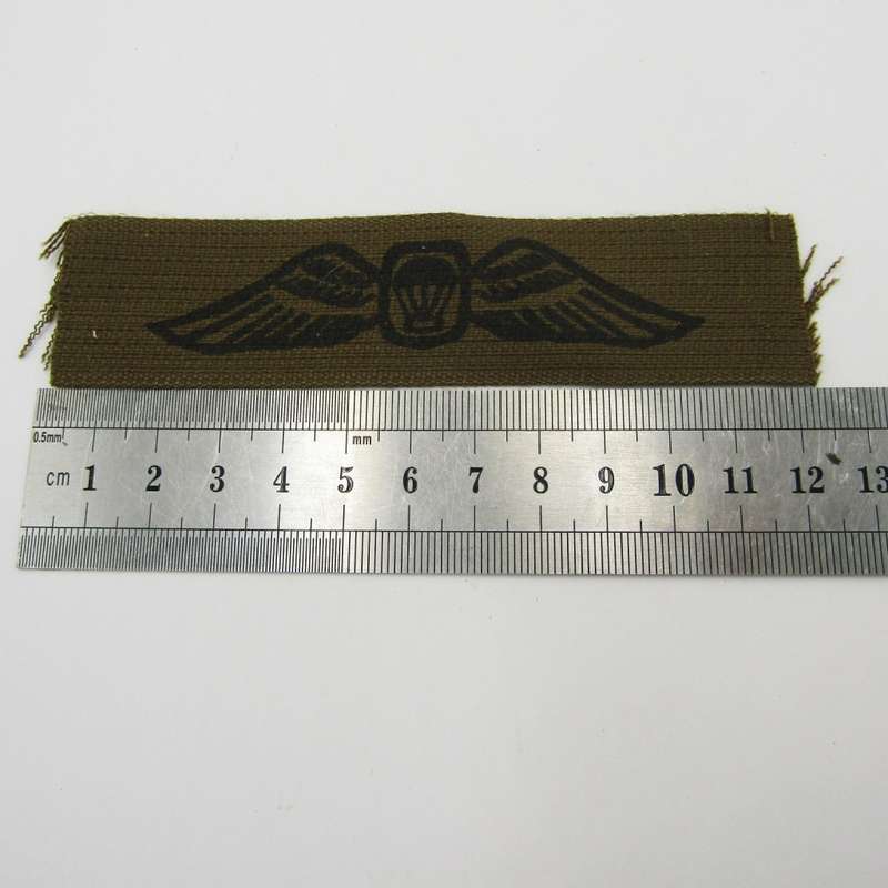SA Army Parachute Instructor cloth wing