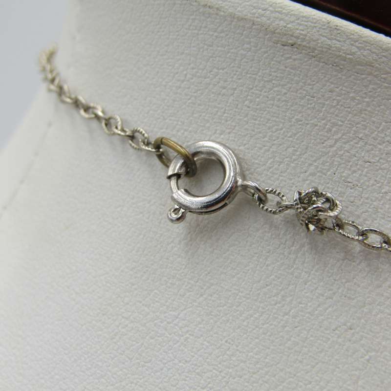 Vintage marcasite dip-on earing & necklace set