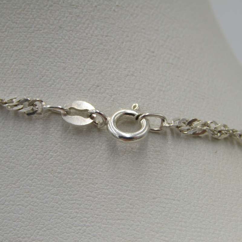 Sterling silver necklace - 50 cm long