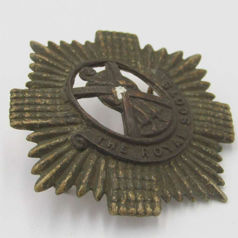 The Royal Scots cap badge