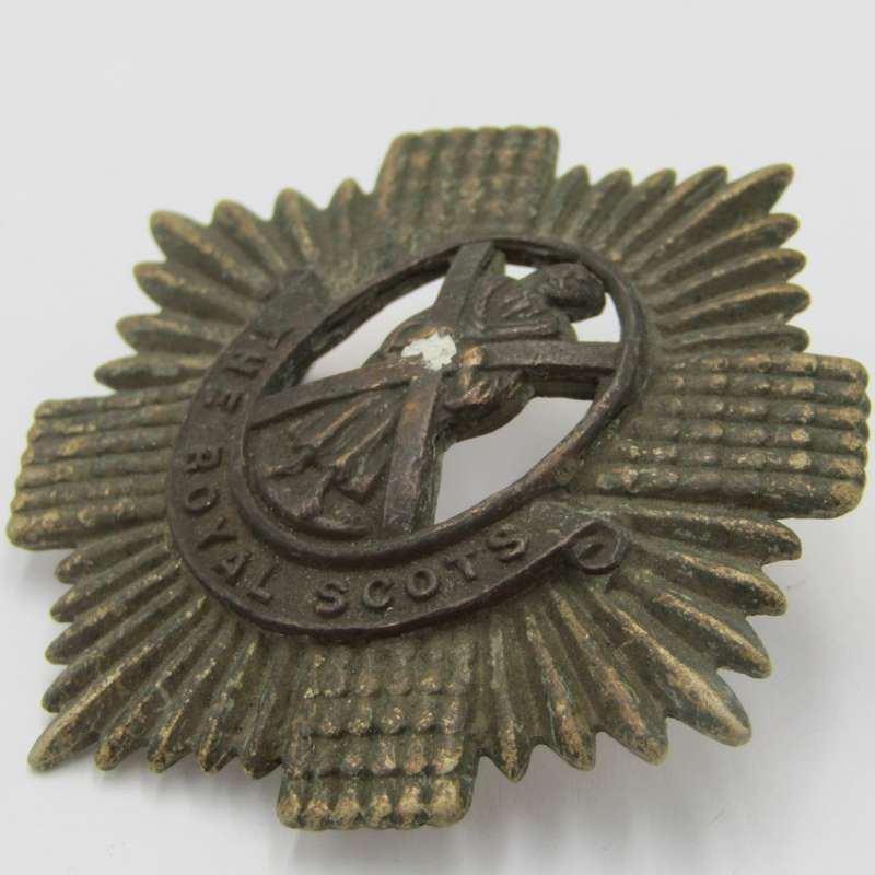 The Royal Scots cap badge