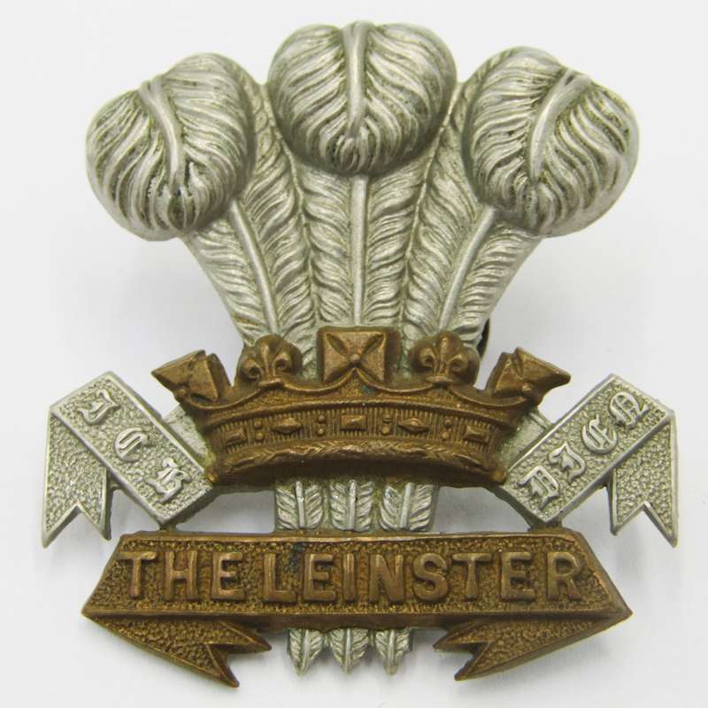 Royal Army The Leinster regiment cap badge