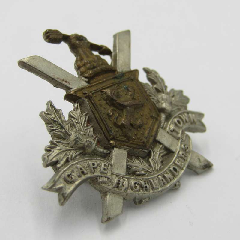 Set of Cape Town Highlanders collar badges