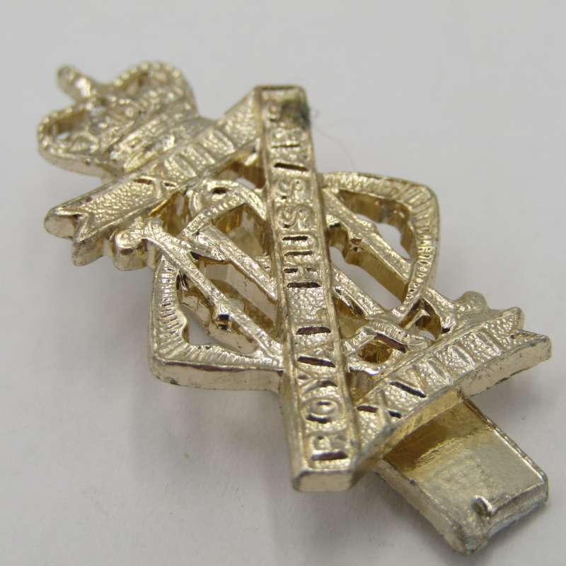 13th / 18th Royal Hussars Staybrite cap badge