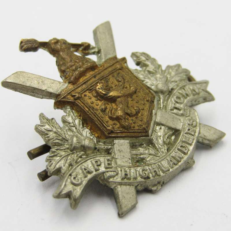 Cape Town Highlanders collar badge