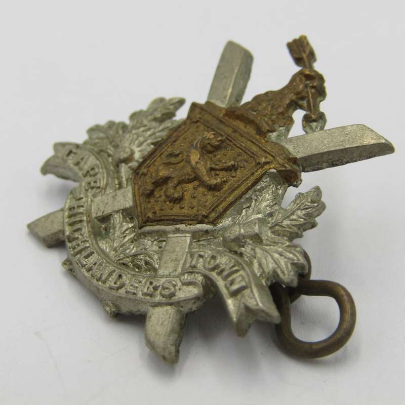Cape Town Highlanders collar badge