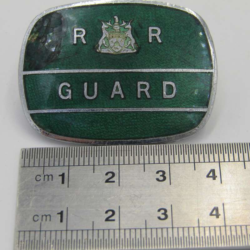 Rhodesia Railways Guard Breast badge