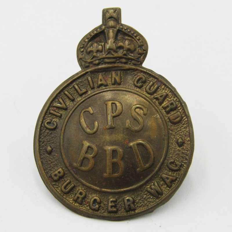 WW2 SA Army Civilian Guard badge