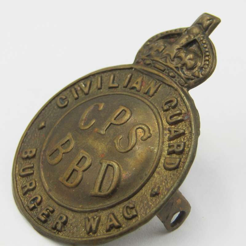 WW2 SA Army Civilian Guard badge
