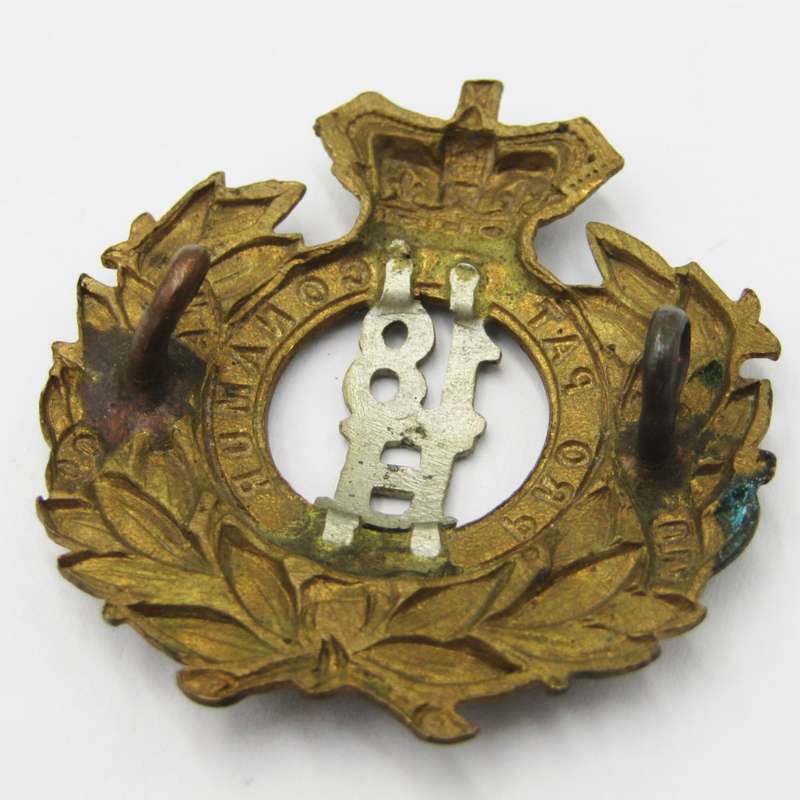 Victorian 18th Hussars cap badge