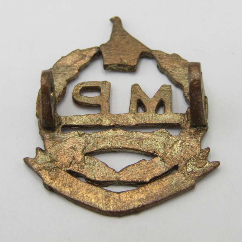 Zimbabwe Corps of Military Police collar badge