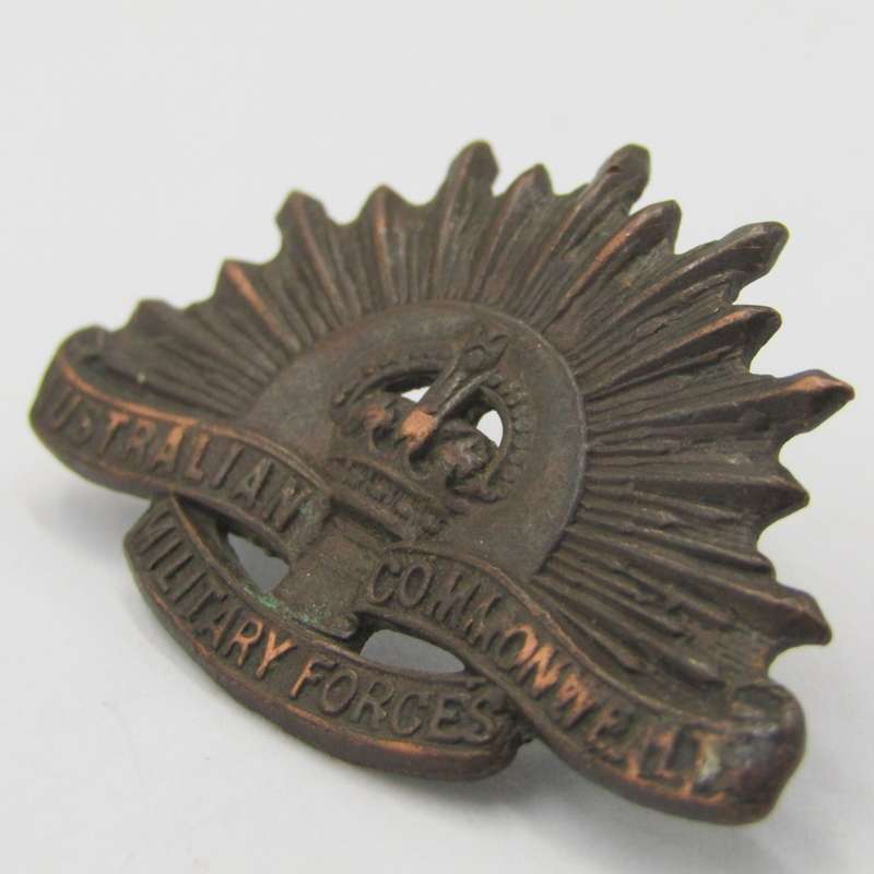 Australian Commonwealth Military Forces collar badge