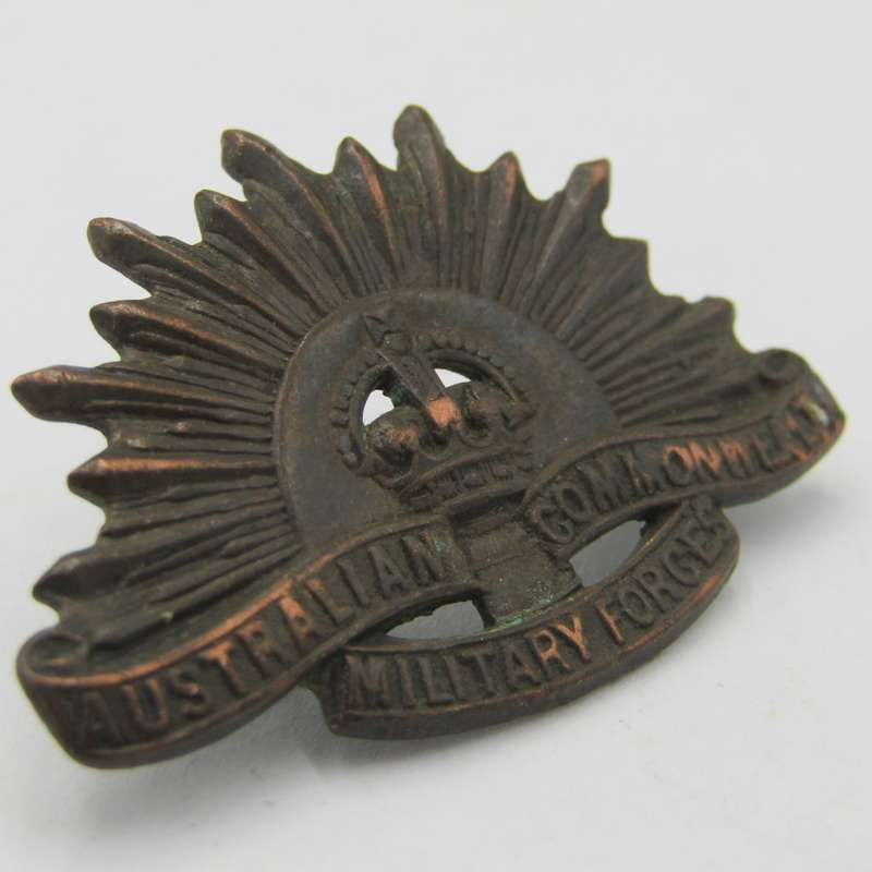 Australian Commonwealth Military Forces collar badge