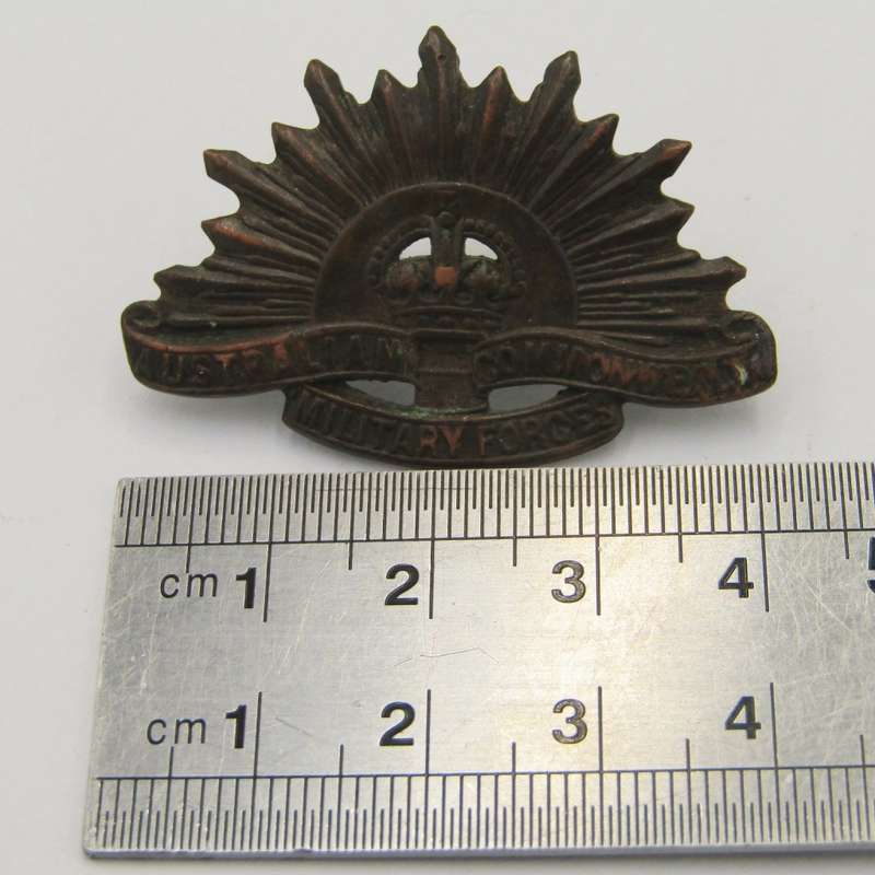 Australian Commonwealth Military Forces collar badge