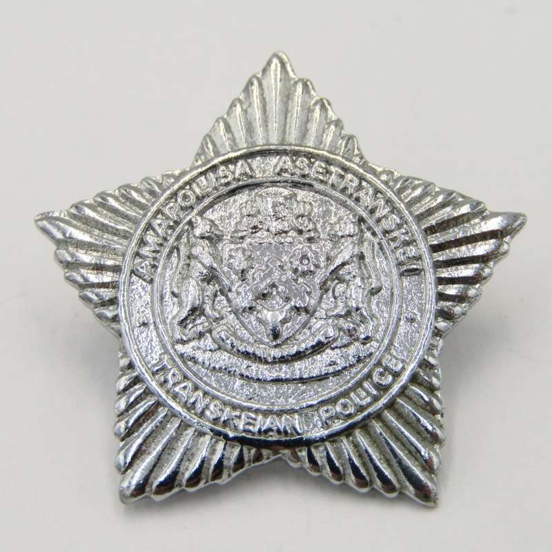 Transkei Police collar badge