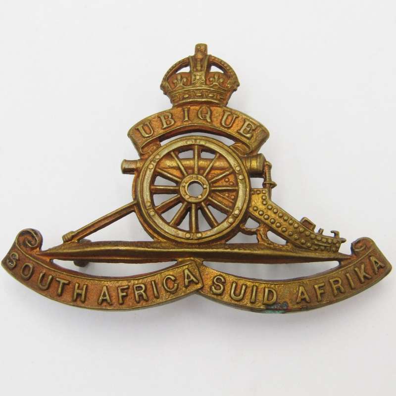 WW2 South African Artillery cap badge