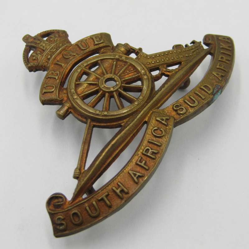 WW2 South African Artillery cap badge