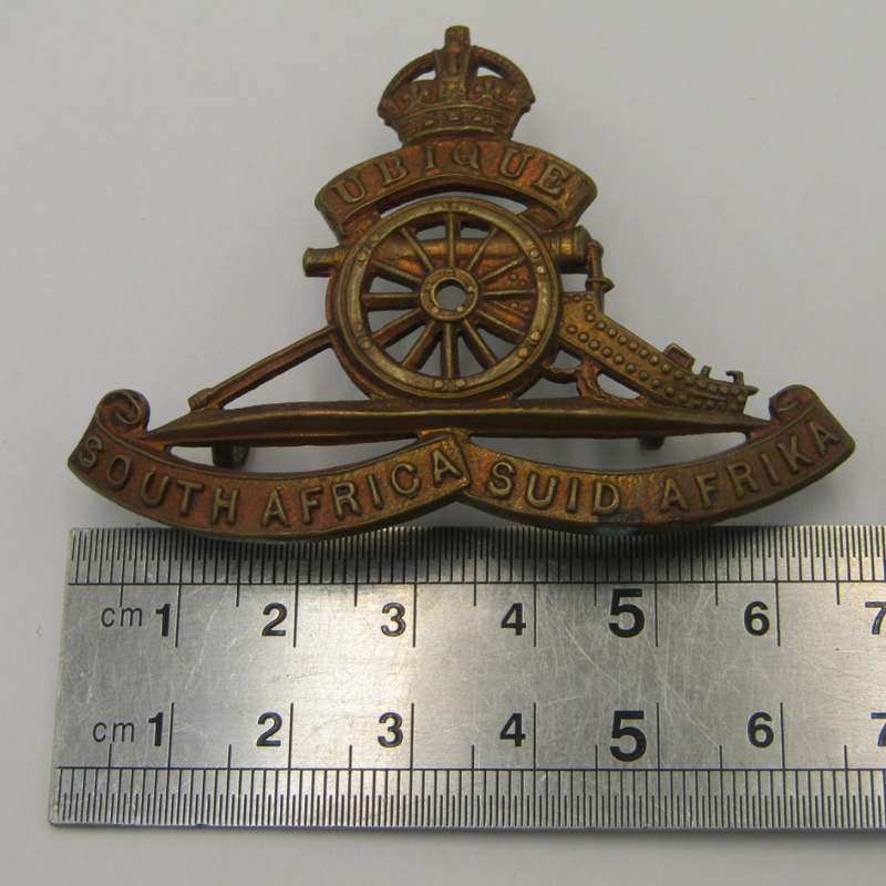 WW2 South African Artillery cap badge