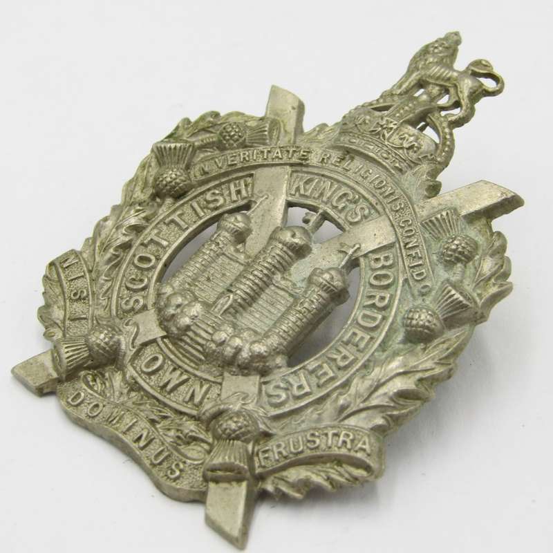 King`s Own Scottish Borderers cap badge