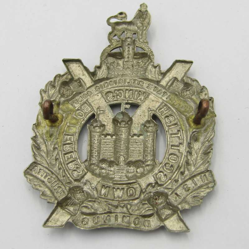 King`s Own Scottish Borderers cap badge