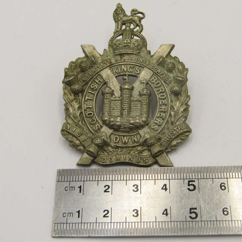 King`s Own Scottish Borderers cap badge